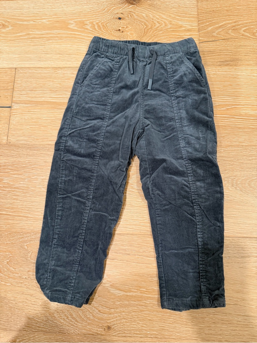 Zara charcoal, corduroy straight pants